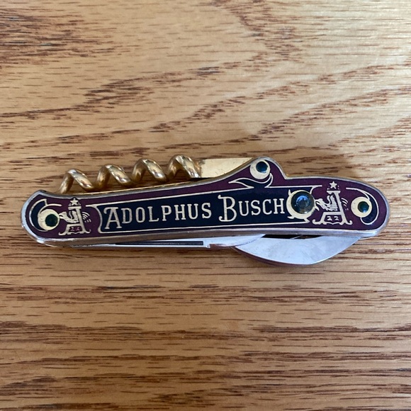 Budweiser Other - 1950s Anheuser Busch Multi Tool Bartender Knife
